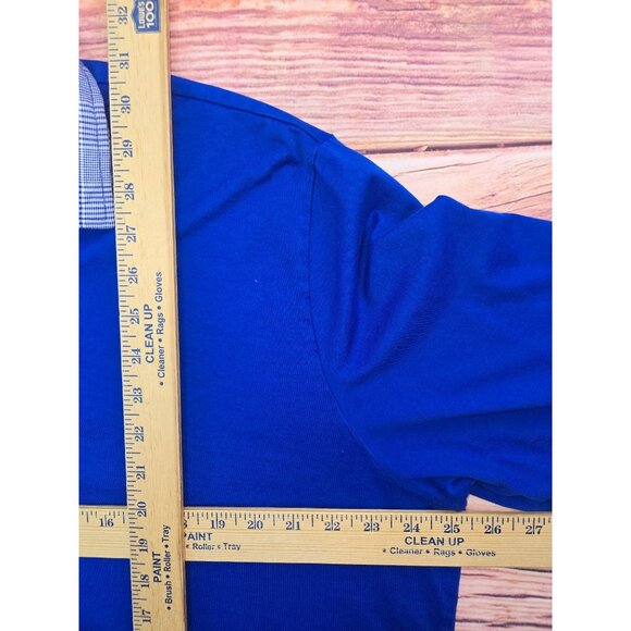 Ralph Lauren Polo Golf Mens XL Blue Vintage Lisle Polo - Picture 7 of 7